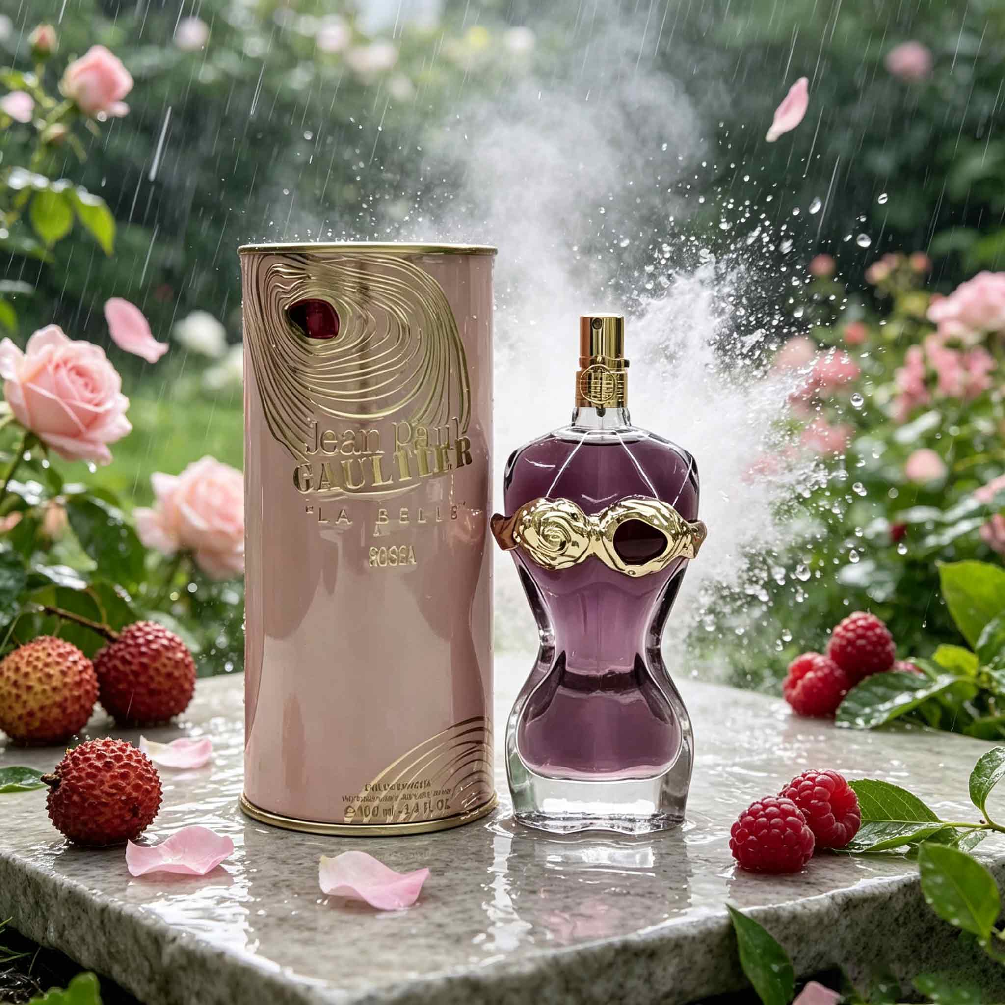 Packaging - عطر لا بيل روزيا الفاخر في