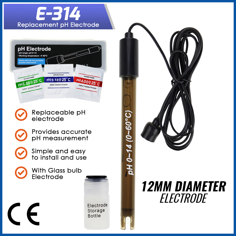 Ph Meter Digital Water Tester - مقياس درجة الحموضة Ph Sonde بركة