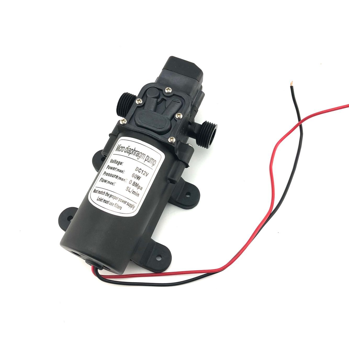 مضخة مياه ذاتية التحضير بضغط ع - مراجعة Mini Peristaltic Pump 12V وسعره