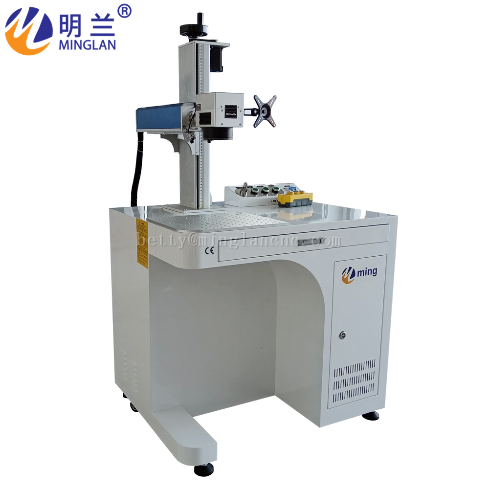 ماكينة نقش بالليزر الليفي بقدر - مراجعة Fiber Laser Marking Machine 30W وسعره