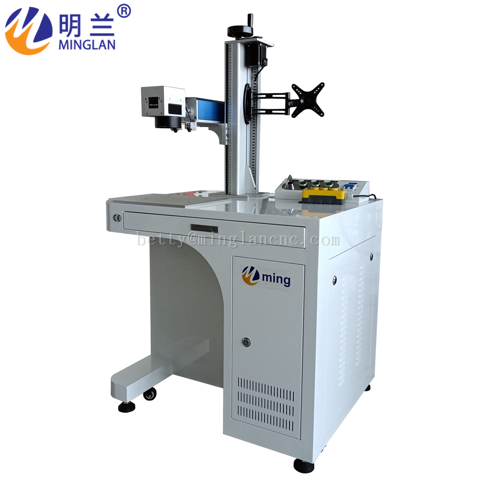 ماكينة نقش بالليزر الليفي بقدر - مراجعة Fiber Laser Marking Machine 30W وسعره