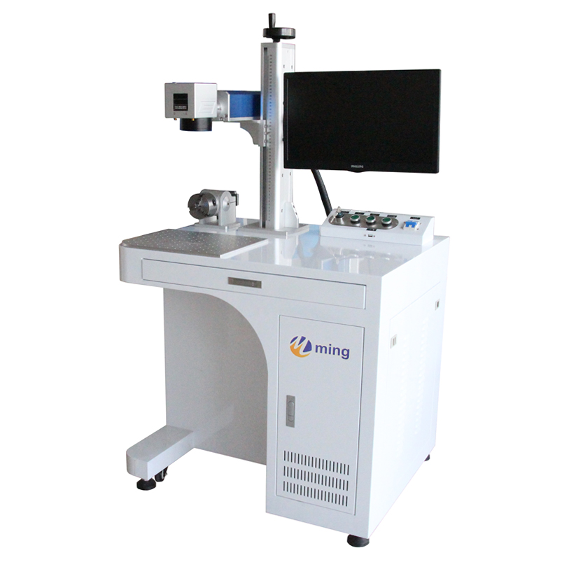 ماكينة نقش بالليزر الليفي بقدر - مراجعة Fiber Laser Marking Machine 30W وسعره