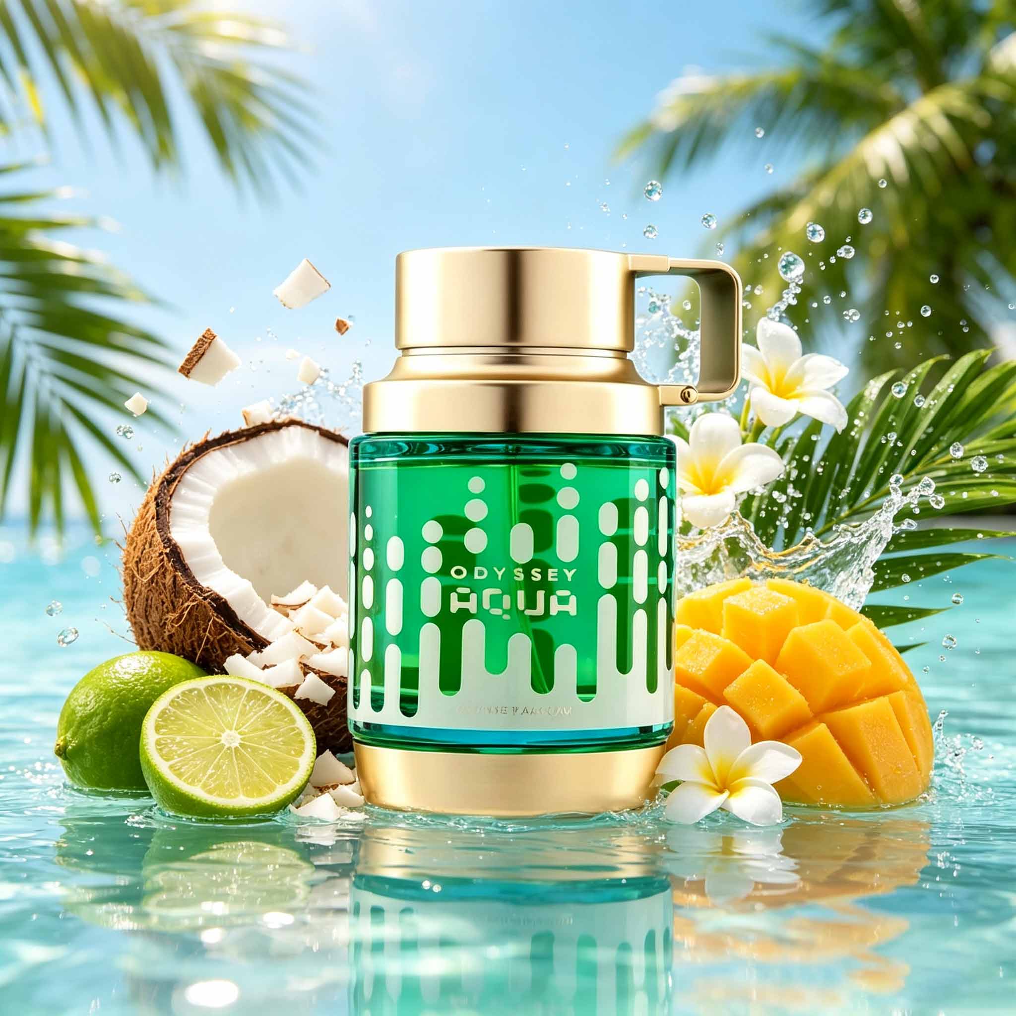 عطر أوديسي أكوا للرجال، تصميم  - مراجعة Packaging وسعره