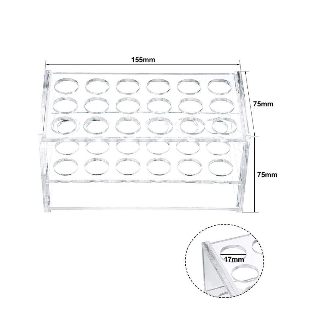 حامل أنابيب اختبار أكريليك جدي - مراجعة Lab Equipment وسعره