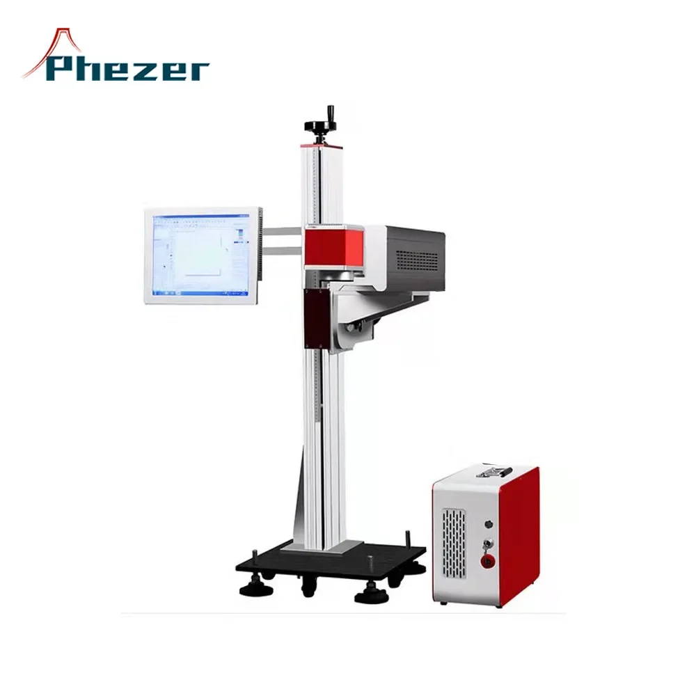 آلة وسم بالليزر للأنابيب/الأكي - مراجعة Fiber Laser Marking Machine 30W وسعره
