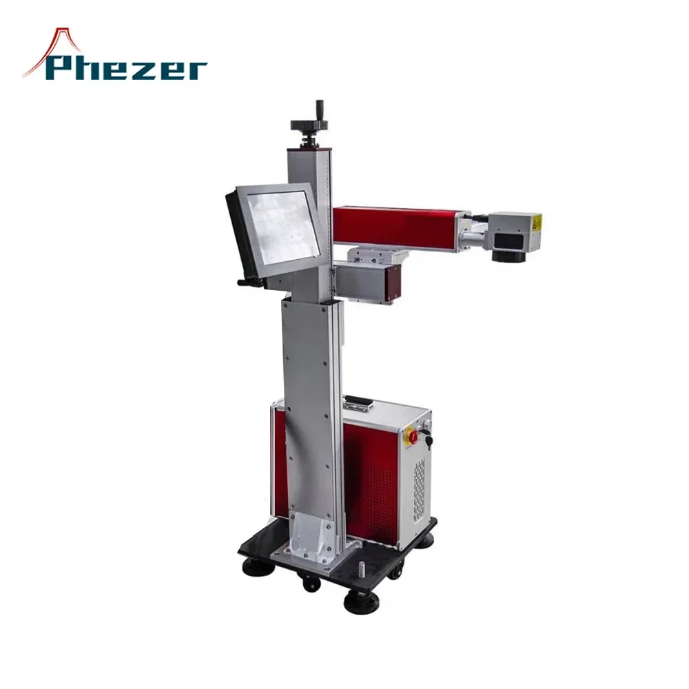 آلة وسم بالليزر للأنابيب/الأكي - مراجعة Fiber Laser Marking Machine 30W وسعره