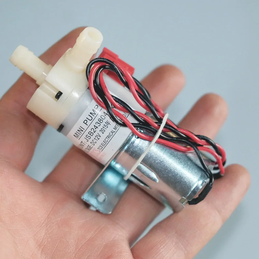 مضخة شفط ذاتي صغيرة 370 تيار م - مراجعة Mini Peristaltic Pump 12V وسعره